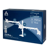 Arctic Cooling  Z3 Pro (Gen3) Triple Monitor Arm with 4-Port USB 3.0 Hub Image