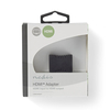 NEDIS  HDMI™ Female - HDMI™ Female - Gold Plated - Straight - PVC - Anthracite - Retail Boxed Image