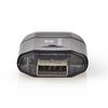 NEDIS  MMC / SD / SDHC USB 2.0 Card Reader - Retail Packed Image