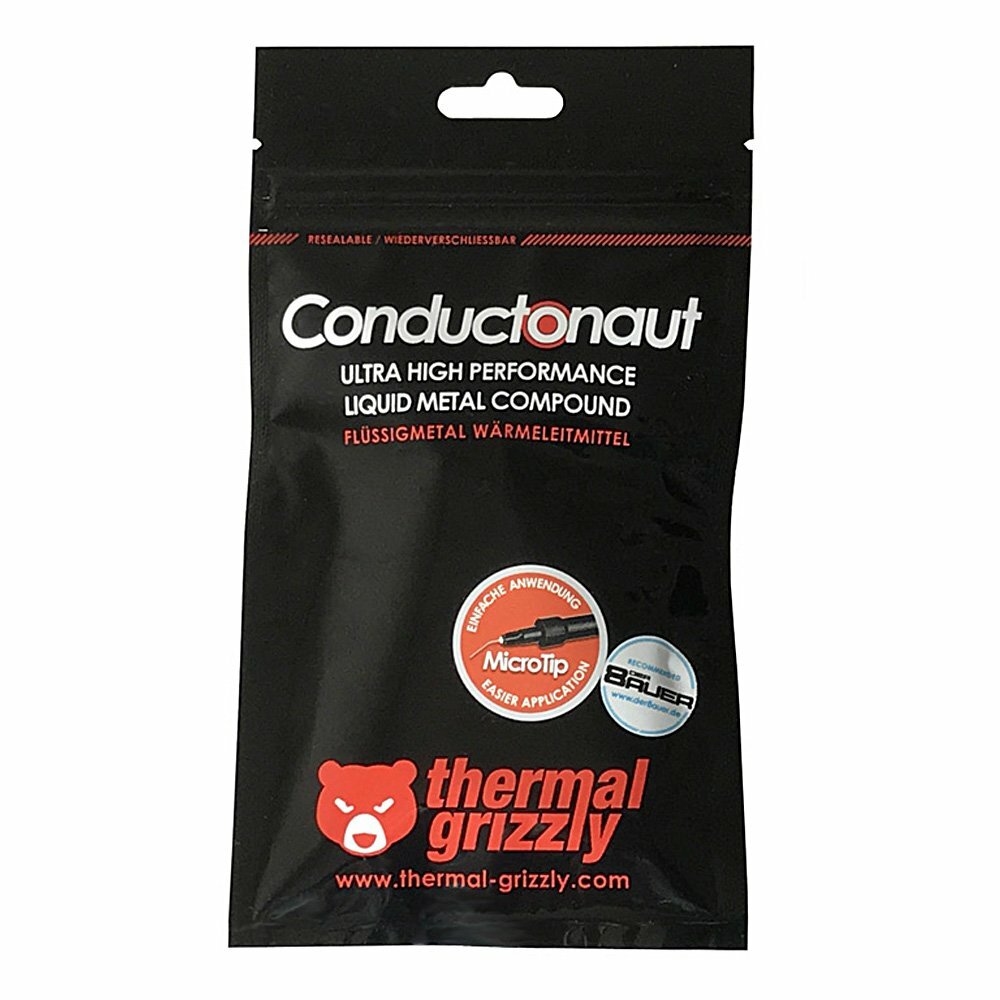 Thermal Grizzly Conductonaut Liquid Metal Thermal Paste 1g Falcon