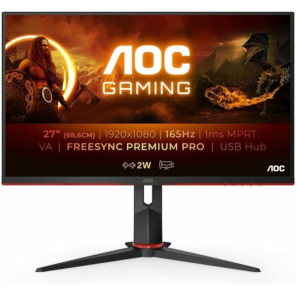 Aoc 27 Inch VA Full HD 165Hz 1ms Gaming Monitor - Special Offer