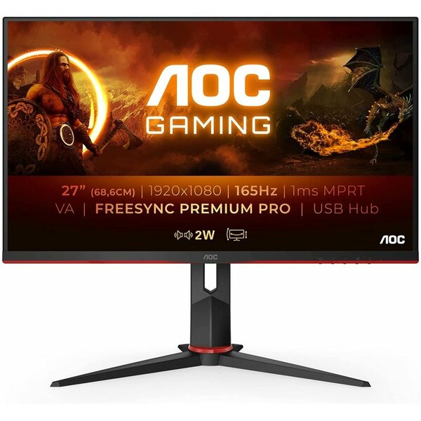 Aoc 27 Inch VA Full HD 165Hz 1ms Gaming Monitor