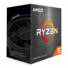 AMD 100-100000927BOX Ryzen 5 5600 Processor 6 Core / 12 Thread, 35MB Cache, 3.5 / 4.4 GHz Max Boost, Retail Boxed  With Cooler Image
