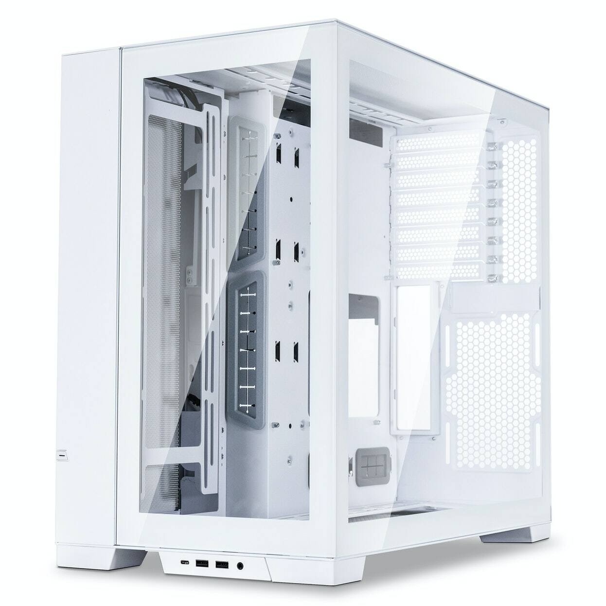 Lian Li O11D EVO Mid-Tower Case - White | Falcon Computers