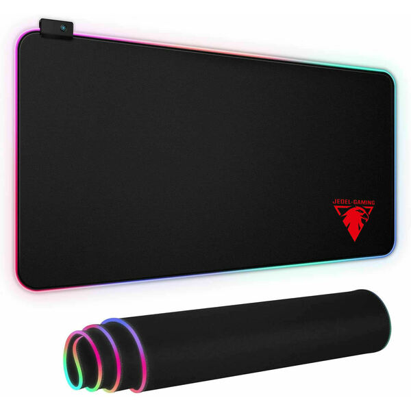 JEDEL  RGB Gaming Mouse Pad, 800mm x 300mm x 4mm
