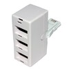 Newlink  BT Telephone Splitter 4 Way Sockets 1 x Socket to 4 BT Phone Lines 431A Image