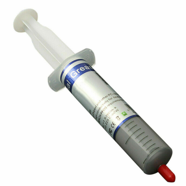 Generic Silicone Thermal Heatsink Compound Cooling Paste Grease Syringe for PC Processor 30g