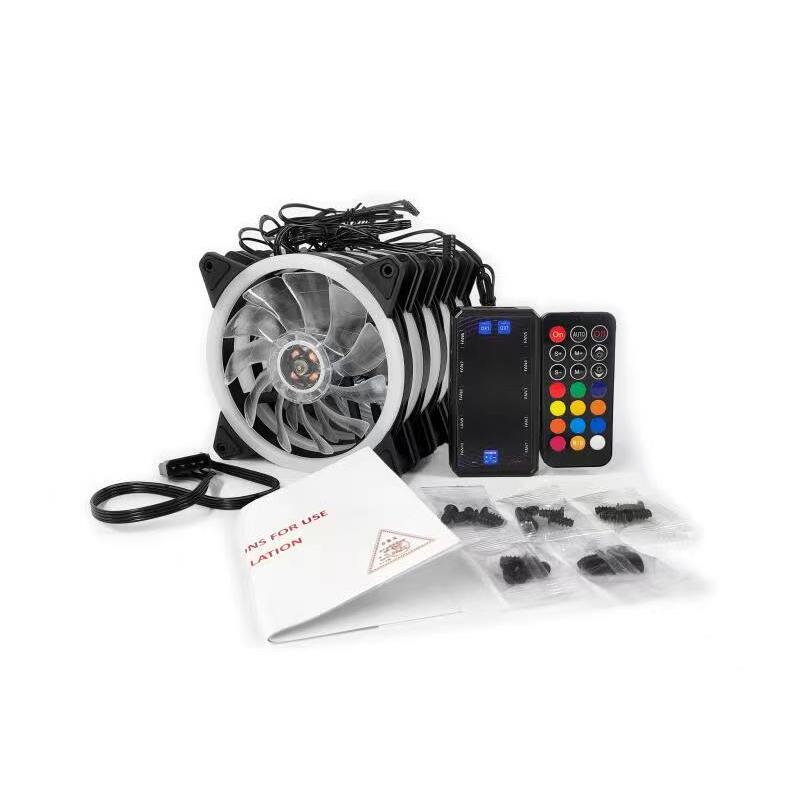 Jual Fan Case 120mm RGB double ring Molex Murah | Shopee Indonesia