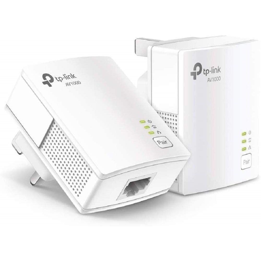 TPLINK 1000Mb Powerline Kit 2 PACK Falcon Computers