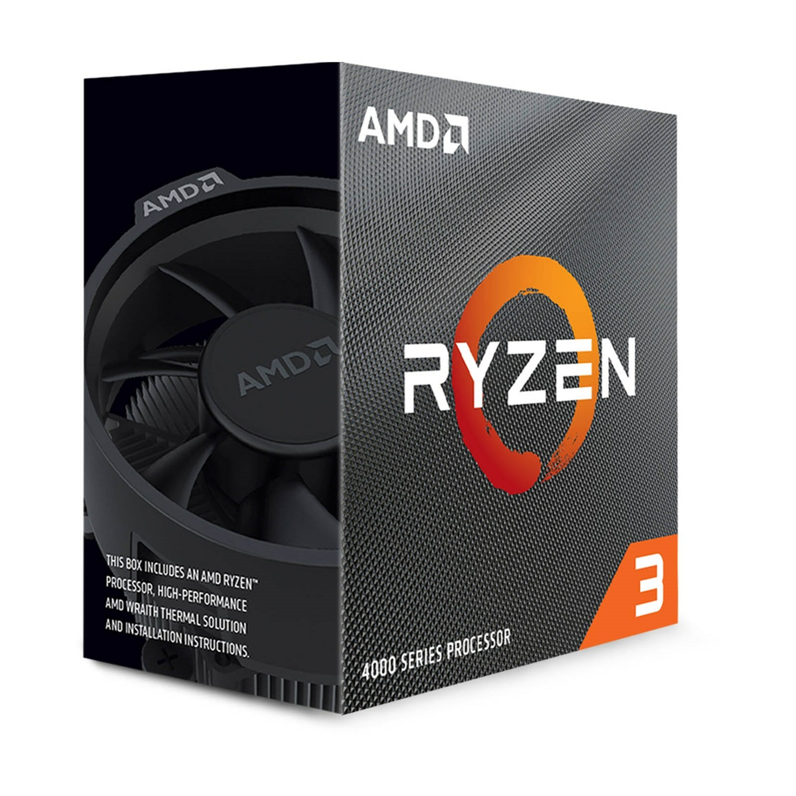 AMD Ryzen 3 4100 3.8GHz 4 Core AM4 Socket Overclockable Processor with ...