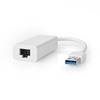 NEDIS  USB 3.2 Gen 1 USB-A Male RJ45 Female - 1 Gbps - 0.20 m - White - Retail Boxed Image