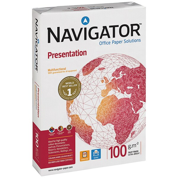 Navigator Navagator  A4 Presentation Printer Paper 100gsm - 500 Sheets