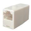 Generic  Rj45 CAT5 / CAT6 Female - Female Through Coupler - Straight Through - WHITE Image