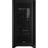 Corsair  4000D Airflow Black Edition Tempered Glass Mid-Tower ATX Case (High-Airflow Front Panel, Tempered Glass Image