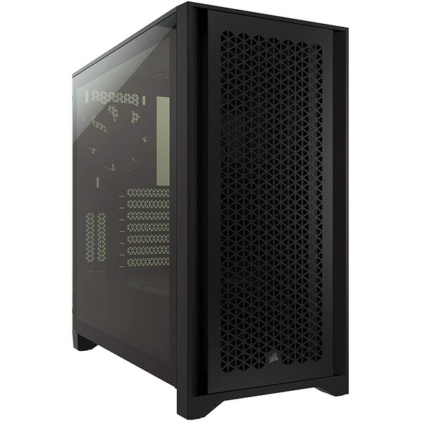 Corsair  4000D Airflow Black Edition Tempered Glass Mid-Tower ATX Case (High-Airflow Front Panel, Tempered Glass