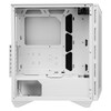 MSI GUNGNIR 110R White Mid Tower Tempered Glass PC Gaming Case Image