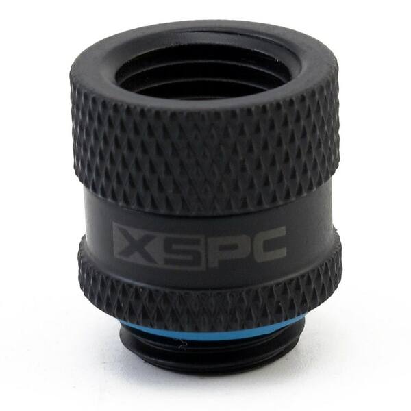 XSPC G1/4`` Male to Female Rotary Fitting (Matte Black)