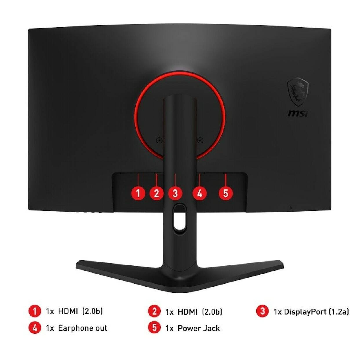 MSI Optix G271C 27 Inch Full HD VA FreeSync Premium 165Hz Curved Gaming ...