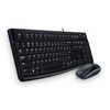 Logitech MK-120 USB Wired Desktop Kit Keyboard and Mouse Kit Image