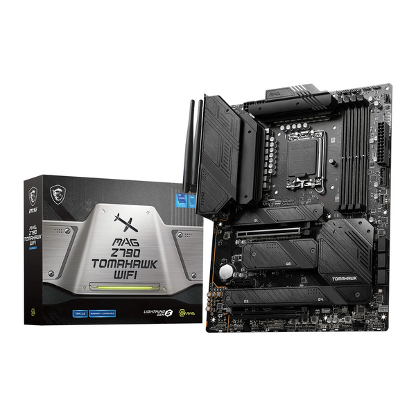 MSI Z790 Tomahawk-Wi-Fi DDR5 Intel Gen 12 / 13 Motherboard (14th Gen Will require a Bios Update to enable compaitbility)