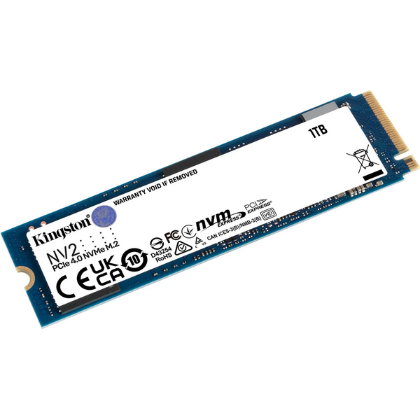 Kingston NV2 M.2 2280 1TB PCI Express 4.0 x4 NVMe Solid State Drive Falcon Computers