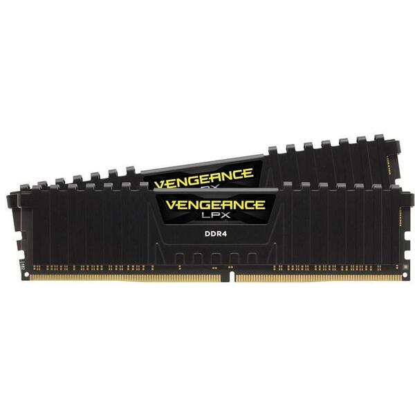 Corsair Vengeance LPX 16GB Memory Kit (2 x 8GB), DDR4, 3600MHz (PC4-28800), CL18, XMP 2.0, DIMM Memory