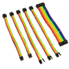 Kolink Core Adept Braided Cable Extension Kit - Rainbow - Black Friday Deal Image