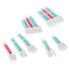 Kolink Core Adept Braided Cable Extension Kit - Brilliant White/Neon Blue/Pure Pink - Black Friday Deal Image