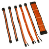 Kolink Core Adept Braided Cable Extension Kit - Flame Orange Image