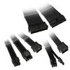Kolink Core Adept Braided Cable Extension Kit - Jet Black - Black Friday Deal Image