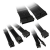 Kolink Core Adept Braided Cable Extension Kit - Jet Black Image