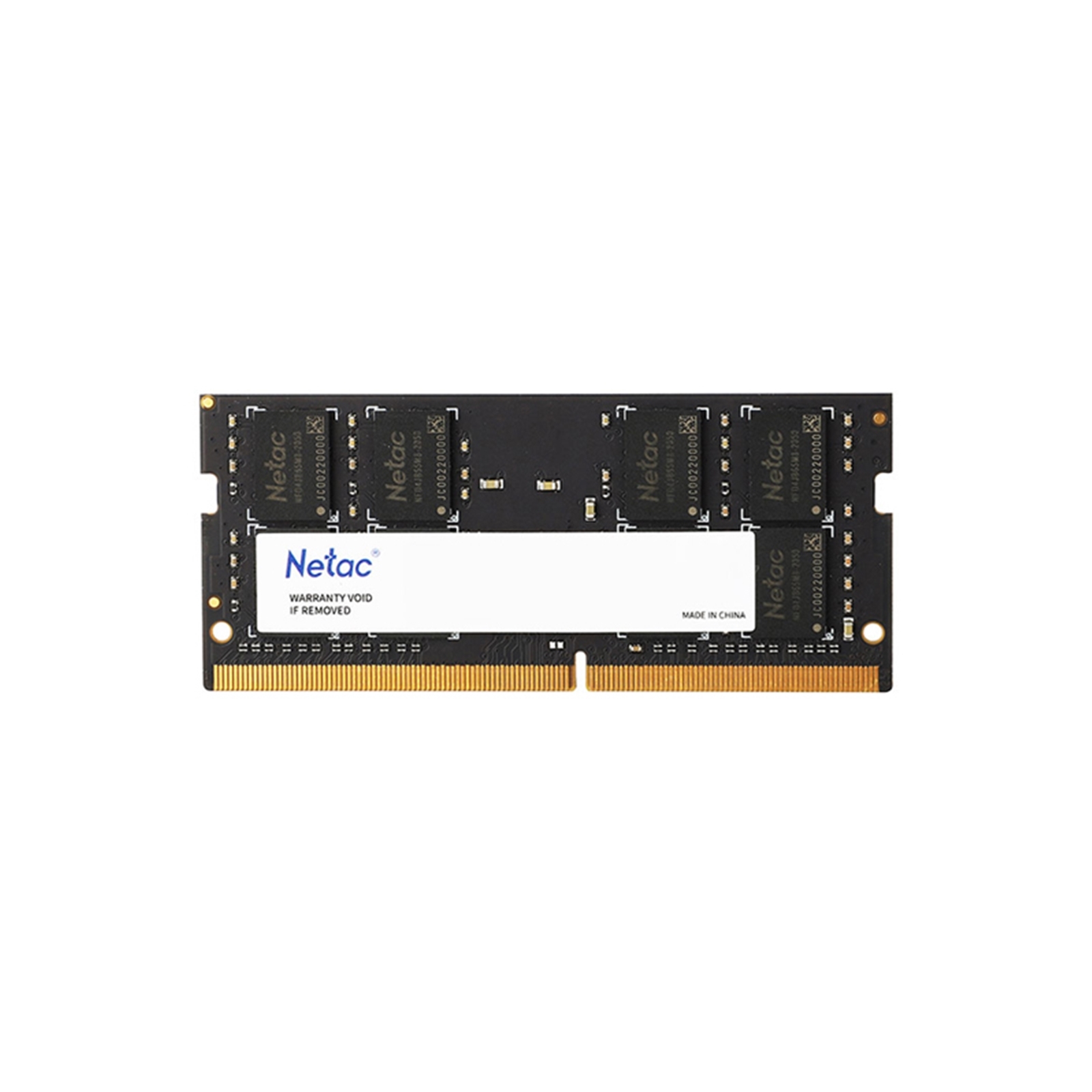 Netac 8GB (1x8GB) DDR4 3200 Mhz Memory Module CL22 SO Dimm  