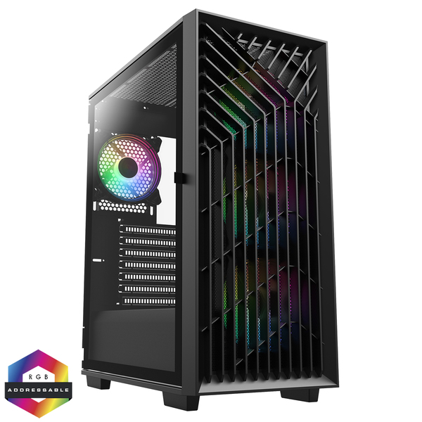 CIT BLADE Gaming Case 4x  ARGB Fans TG Side Panel