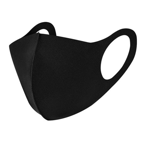 Generic  1x Re-usabel face mask - Black