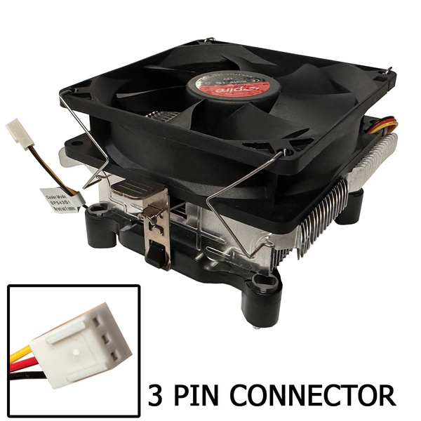 Spire CPU cooler for Intel 1150 / 1151 / 1155 / 1156 and AMD AM2 / AM3 / FM1 3 Pin Connector