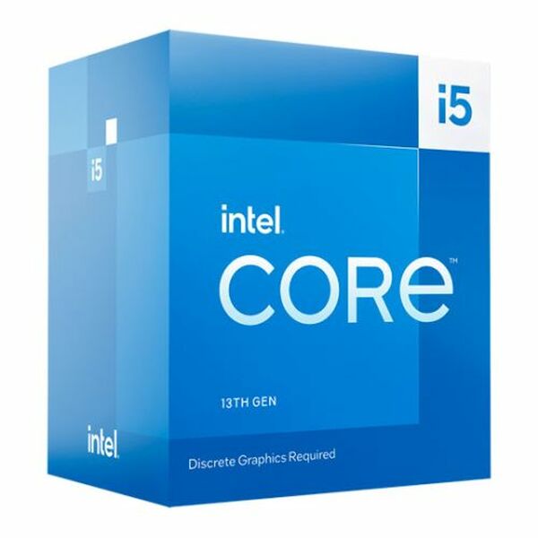 Intel Core i5 13400F 10 Core Processor 16 Threads, 2.5GHz up to 4.6GHz Turbo Raptor Lake Socket LGA 1700 20MB Cache, No Graphics