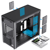 GameMax Spark Black Gaming Cube MATX Image