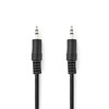 NEDIS Stereo Audio Cable 3.5 mm Male - 3.5 mm Male 3.00 m Black Image