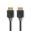 NEDIS HDMI™ Cable,| 8K@60Hz, 48 Gbps, 5.00 m, Round, 8.3 mm, Anthracite, Retail Image