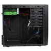 CIT Elite Micro ATX Case Black Interior 500W 12cm Black PSU Image