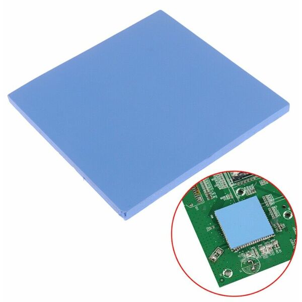 Falcon Value Silicone Pad 100 x 100 x 1 mm GPU /  CPU Heatsink Cooling Thermal Conductive Pad