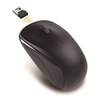 Genius  Wireless Mouse, 2.4 GHz with USB Pico Receiver, Adjustable DPI levels up to 1200 DPI, 3 Button with Scroll Wheel, Ambidextrous Design, Black Image