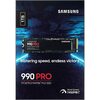 Samsung 1TB 990 PRO M.2 PCIe 4.0 NVMe SSD/Solid State Drive Image