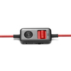 Edifier HS G4 7.1 Virtual Surround Sound USB Gaming Headset With Microphone - Red / Black Image
