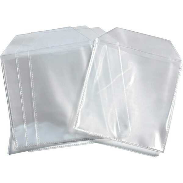 Generic Plastic Sleeves 100 pack CD /  DVD 70 micron