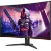 Aoc 31.5`  QHD 1440p LED Curved Black Gaming monitor LED Display 165Hz Image