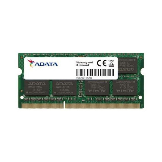 Adata 8GB DDR3L 1600MHz PC3 12800 CL11 SODIMM Memory Low Voltage 1.35V Falcon Computers