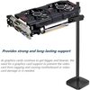 Generic Graphics Card GPU Brace Support, Video Card Sag Holder Bracket, GPU Stand, Anodized Aerospace Aluminum (Black) Image