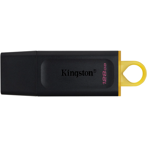 Kingston 128GB USB 3.2 Gen1 Memory Pen, DataTraveler Exodia, Cap, Key Ring