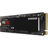 Samsung 990 PRO 2TB M.2 PCIe 4.0 NVMe SSD/Solid State Drive Image